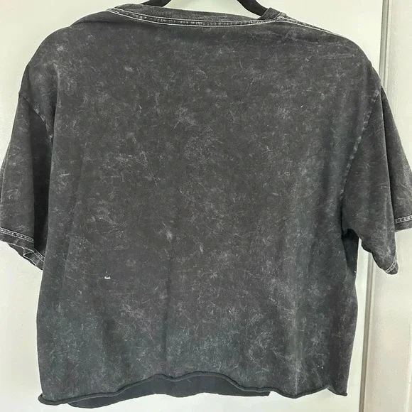 2/$12 AC/DC Graphic Cropped Top - Picture 3 of 3